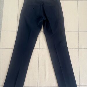 PRADA man navy blue stretch nylon pants